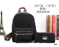 double g gucci backpack w30h23d10 black